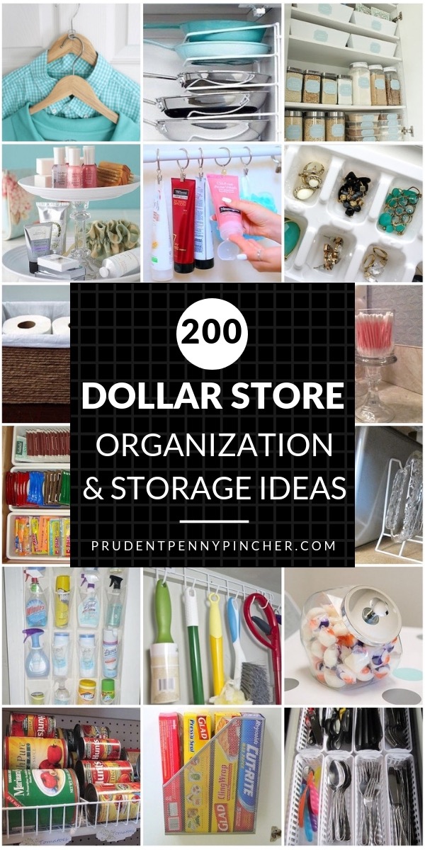 200 Diy Dollar Store Organization And Storage Ideas 200 Diy Dollar Store Organization And Storage Ideas