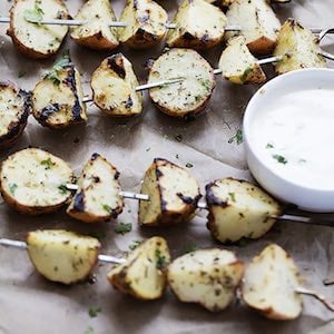 Grilled Ranch Potatoes