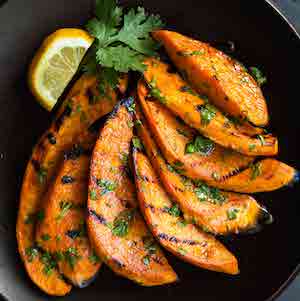 Grilled Sweet Potatoes bbq side dish