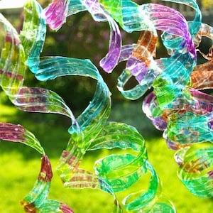 Water Bottle Wind Spirals