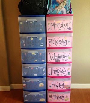 Easy Mornings: 16 DIY Back to School Organization Ideas and Hacks