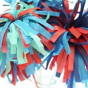 tissue paper sparkler