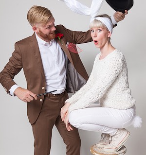 Magician and Rabbit Halloween costume