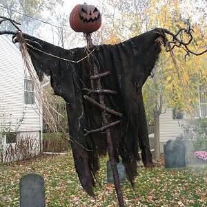 Scary Jack O Lantern Monster halloween decoration