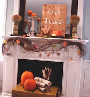 Give Thanks Mantel