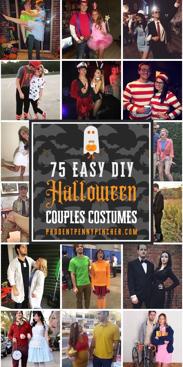 75 Easy DIY Halloween Couples Costumes