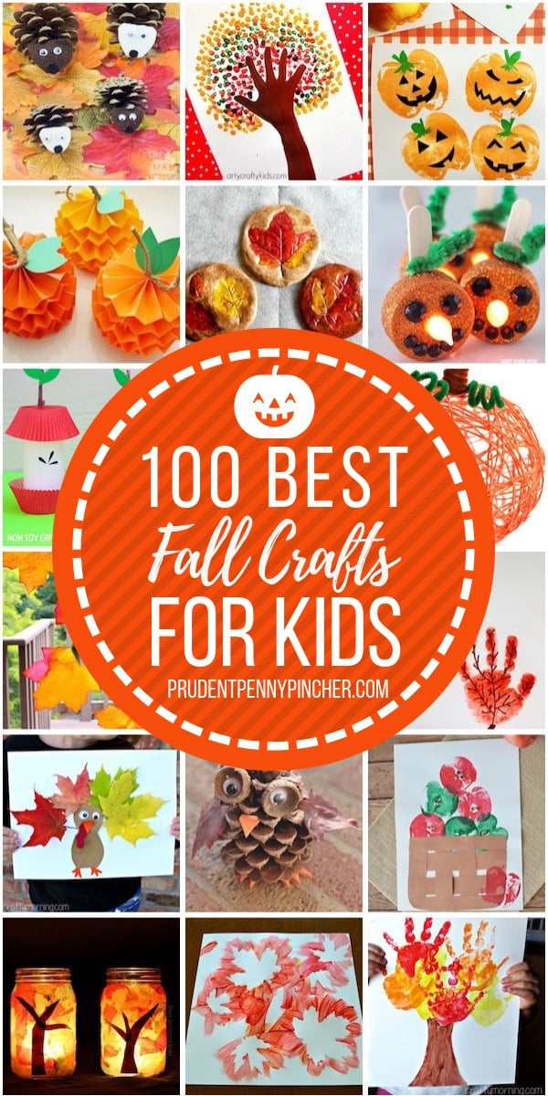 100 Best Fall Crafts for Kids 
