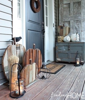 Reclaimed Wood Pumpkins