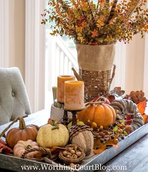 Farmhouse Fall Centerpiece