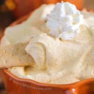 Fluffy Pumpkin Pie Dip