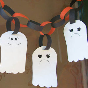 Puffy Ghost Craft {with Free Ghost Template} - Thriving Home