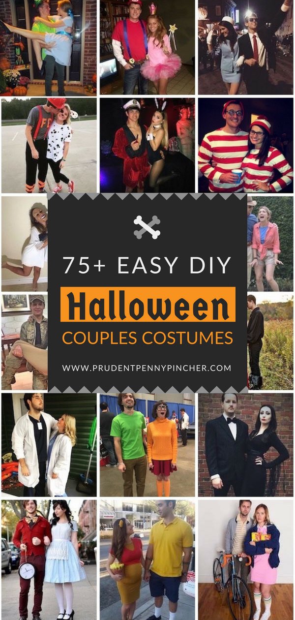 75 easy diy couples halloween costumes