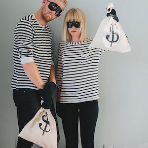 Burglar Halloween Costumes for Couples