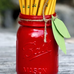 Apple Mason Jar Craft