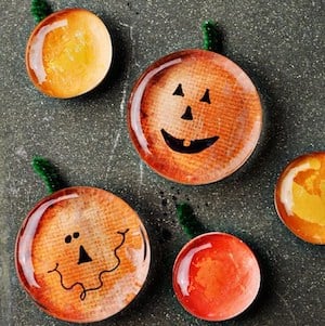 Pumpkin Magnet Fall Craft