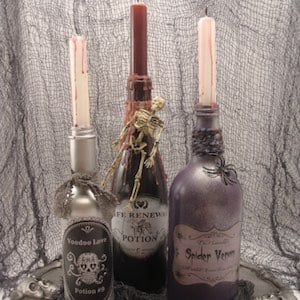 Spooky Potion Bottles