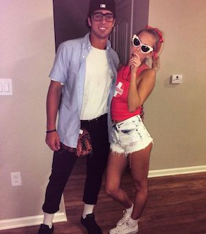 Squints & Wendy Peffercorn from The Sandlot costume for halloween