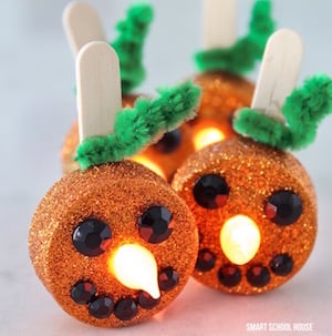 Tea Light Pumpkins