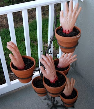 Zombie Plated Hands