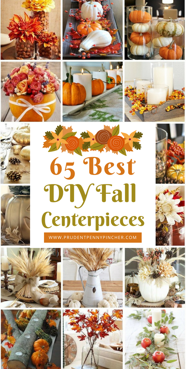 65 Best DIY Fall Centerpieces - Prudent Penny Pincher