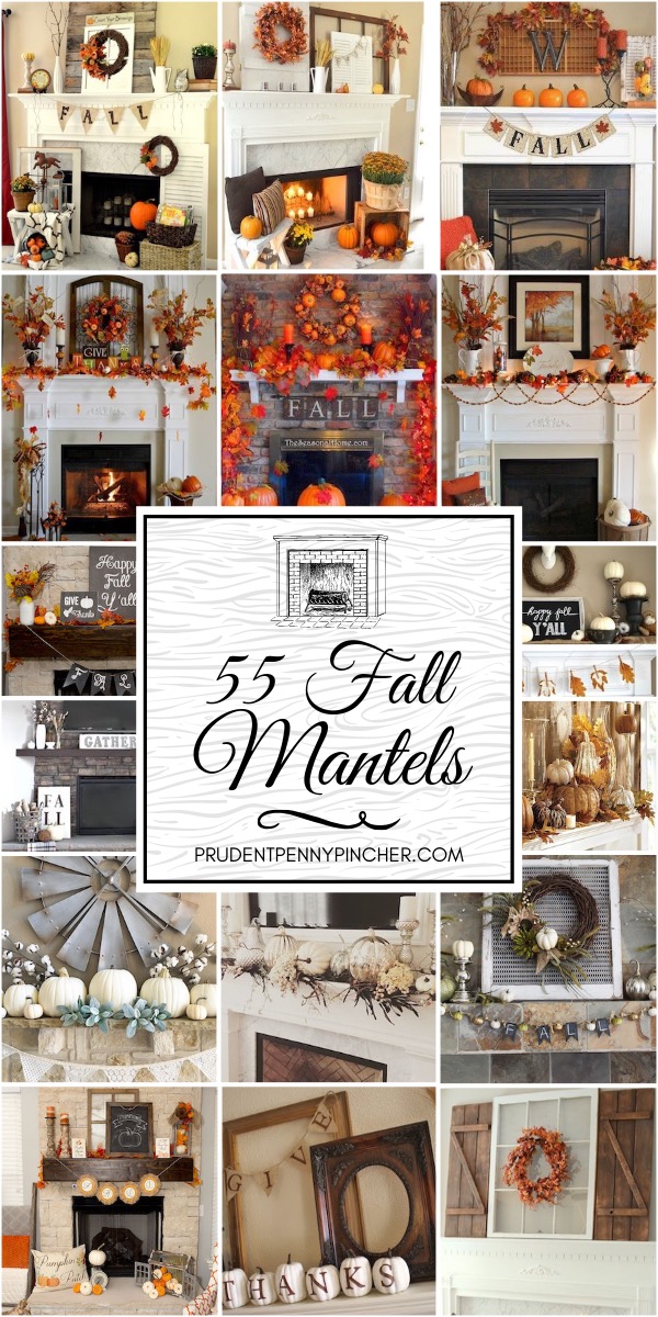 55 Best Fall Mantels