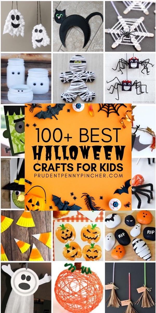 100 Best Halloween Crafts for Kids - Prudent Penny Pincher