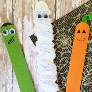 Halloween Stick Puppets