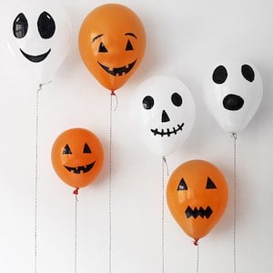 DIY Halloween Balloons