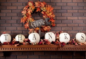 Give Thanks Mantel