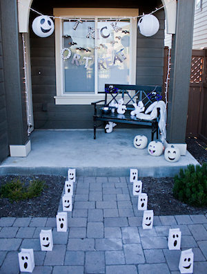 Easy Ghost Paper Lanterns