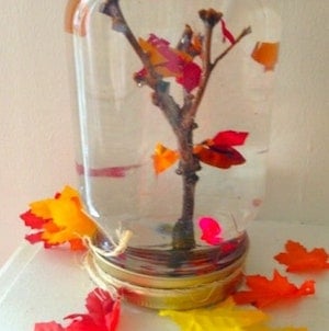 Maple Tree Leaf Globe