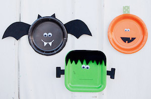 Halloween Paper Plate Craft 