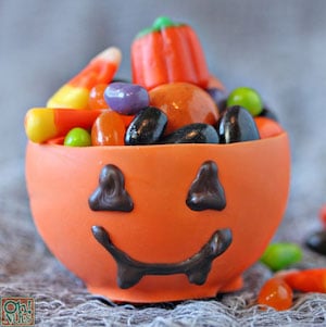 Halloween Candy Bowls