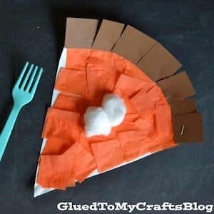 Pumpkin Pie Fall Craft for Kids