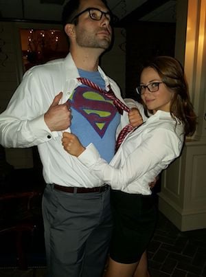 Clark Kent & Lois Lane Couples Halloween Costume