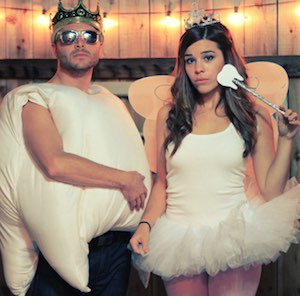 cute halloween Tooth & Tooth Fairy costume