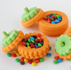 Candy Filled 3D Pumpkins