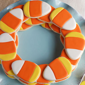 Simple Candy Corn Cookies