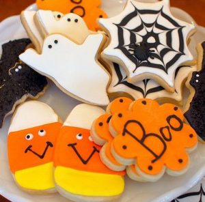 Halloween Shaped Cookies