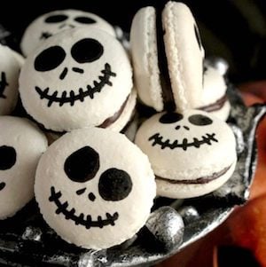 Jack Skellington Macarons