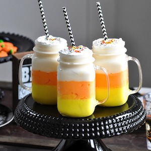 Candy Corn Milkshake