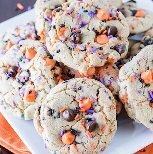 Halloween Oreo Funfetti Cookies