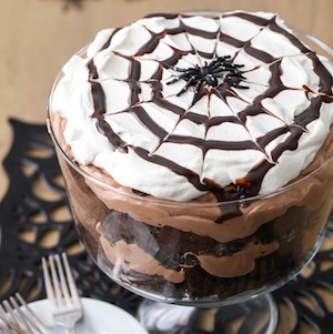 Chocolate Spider Trifle