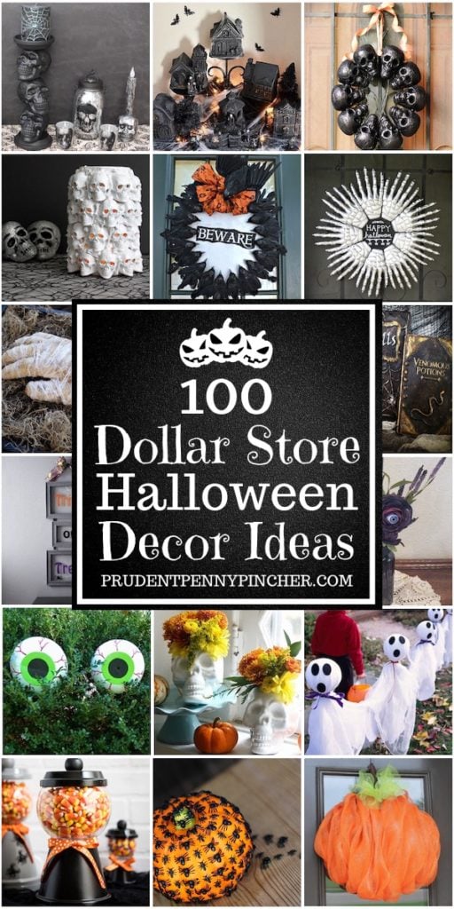 100 Dollar Store Halloween Decor Ideas