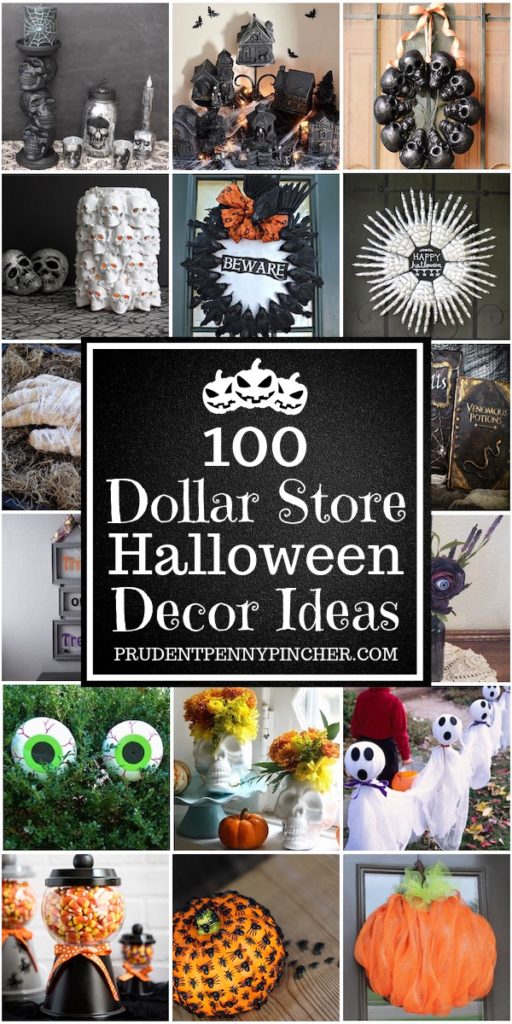 100 DIY Dollar Tree Halloween Decorations Prudent Penny Pincher