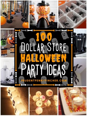 100 Dollar Store Halloween Party Ideas