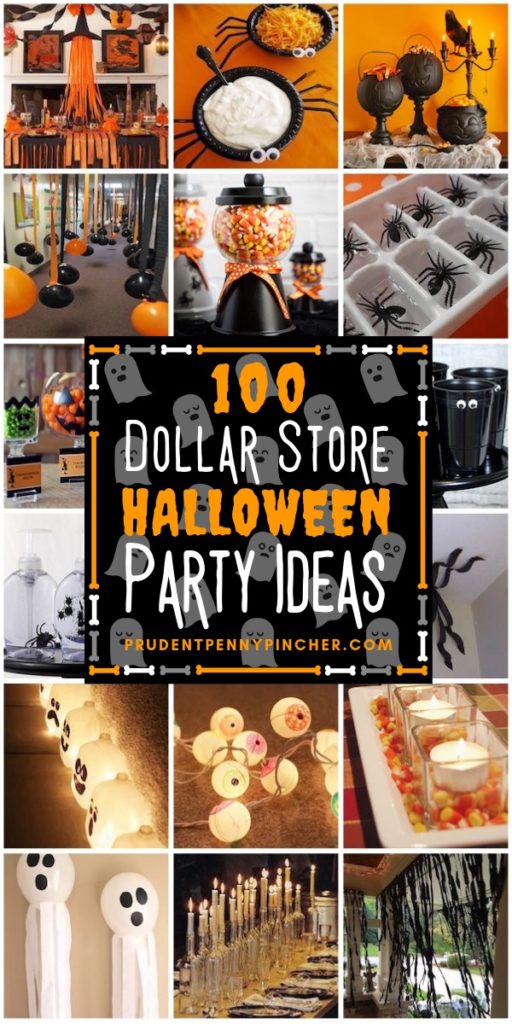 100 Dollar Store Halloween Party Ideas
