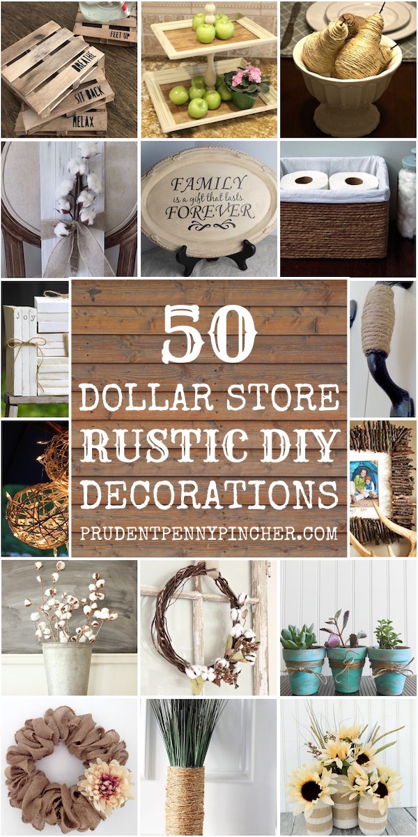 50 Dollar Tree Crafts To Make And For Profit Prudent Penny Pincher - Dollar Tree Home Decor Ideas