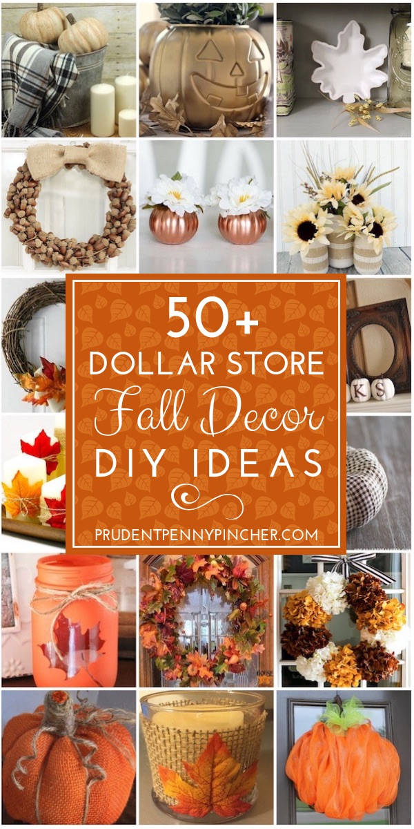 50 Dollar Store Fall Decor Ideas