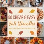 50 Cheap and Easy DIY Fall Wreaths